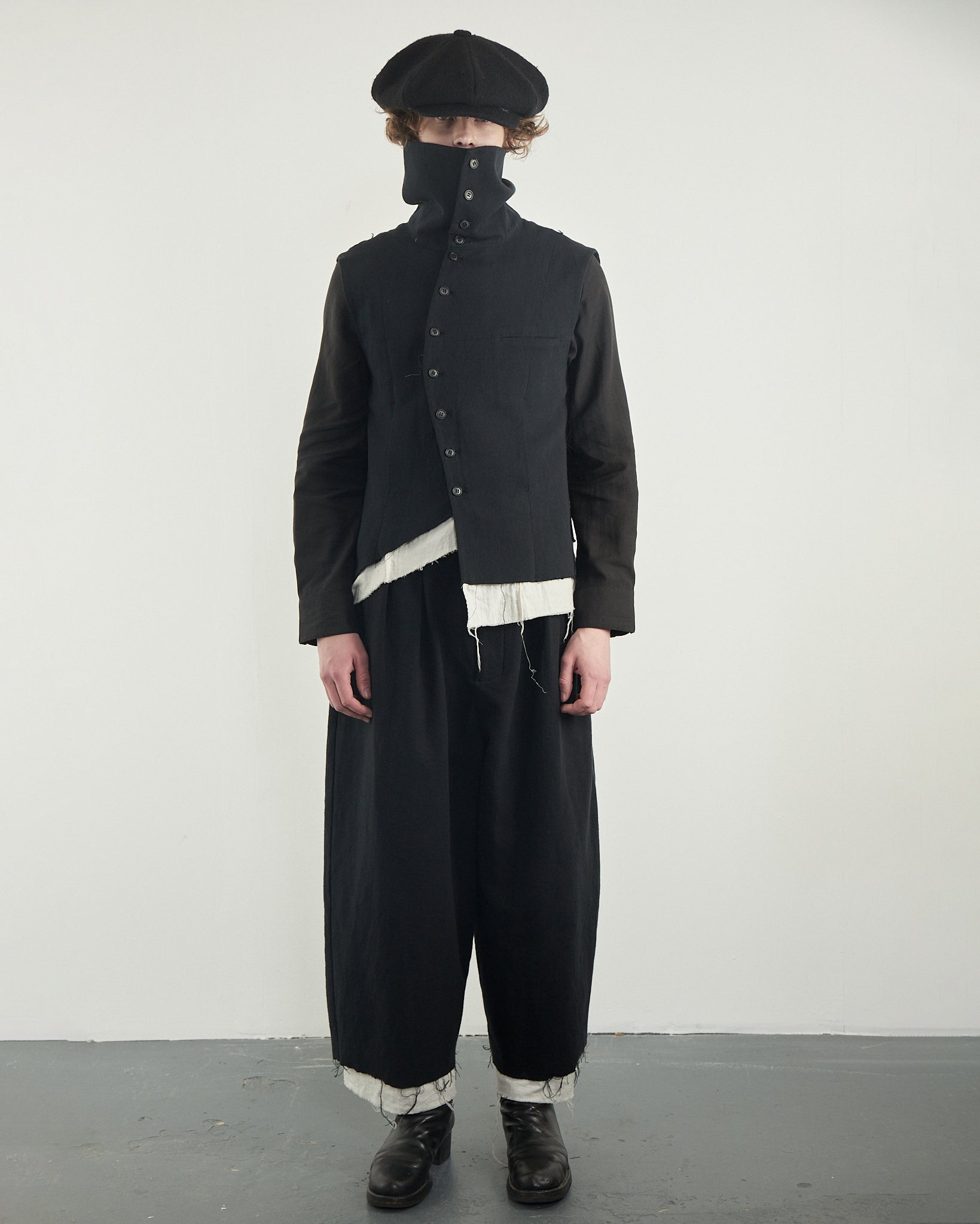 Inside Out High-Neck Vest