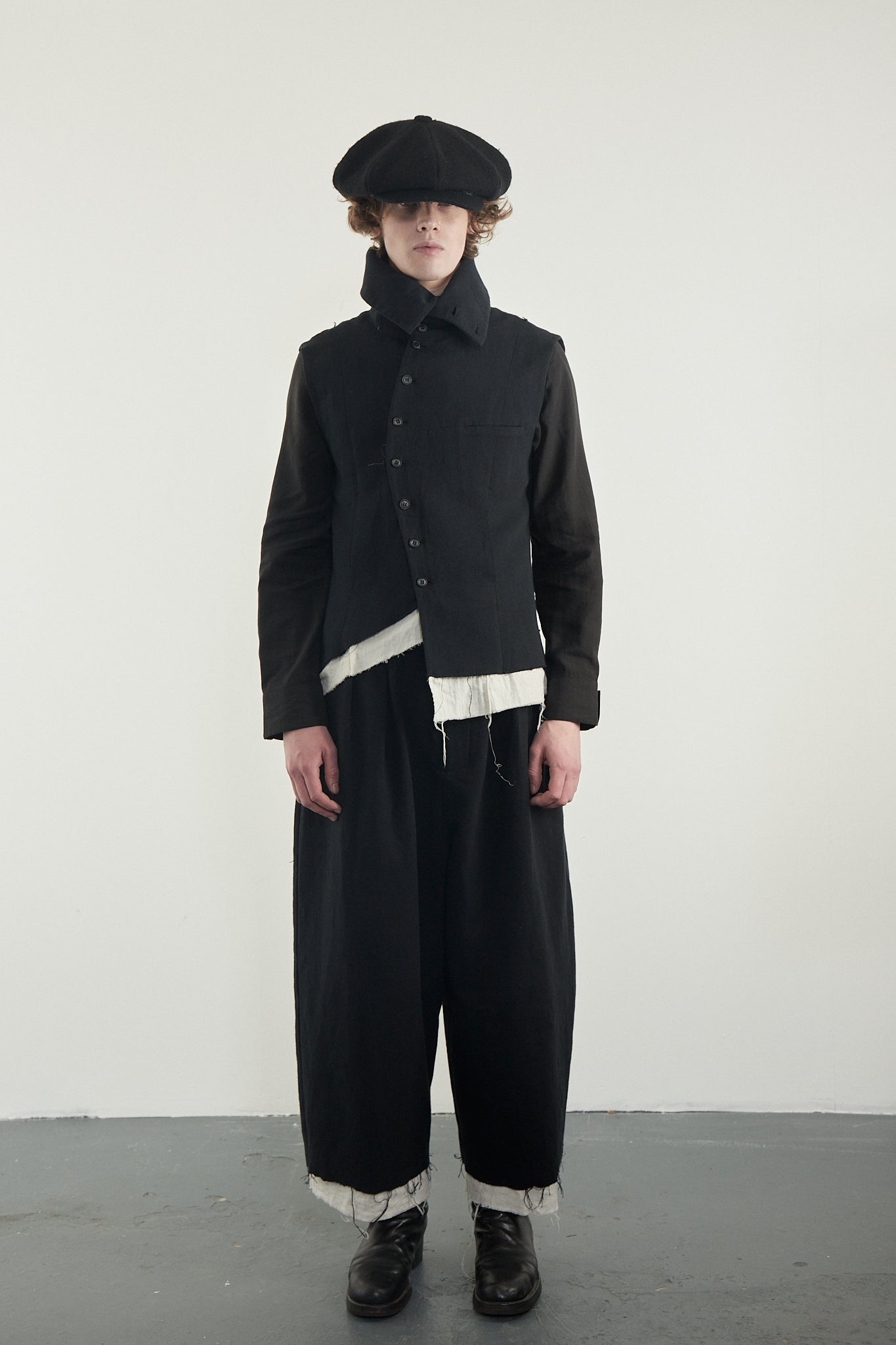 Inside Out High-Neck Vest