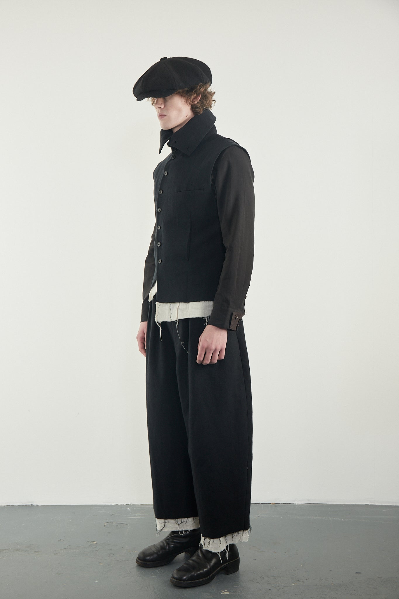 Inside Out High-Neck Vest