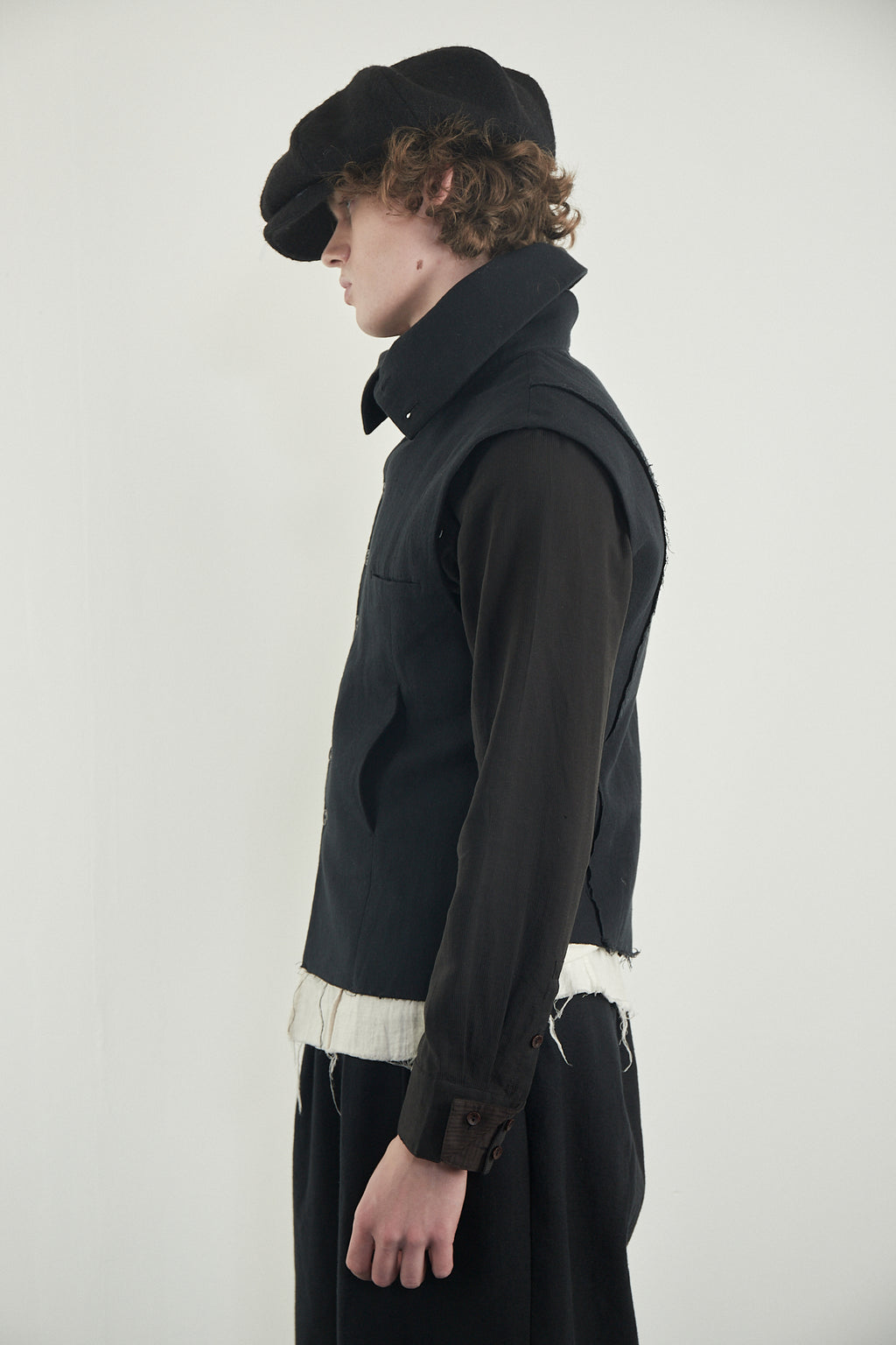 Inside Out High-Neck Vest