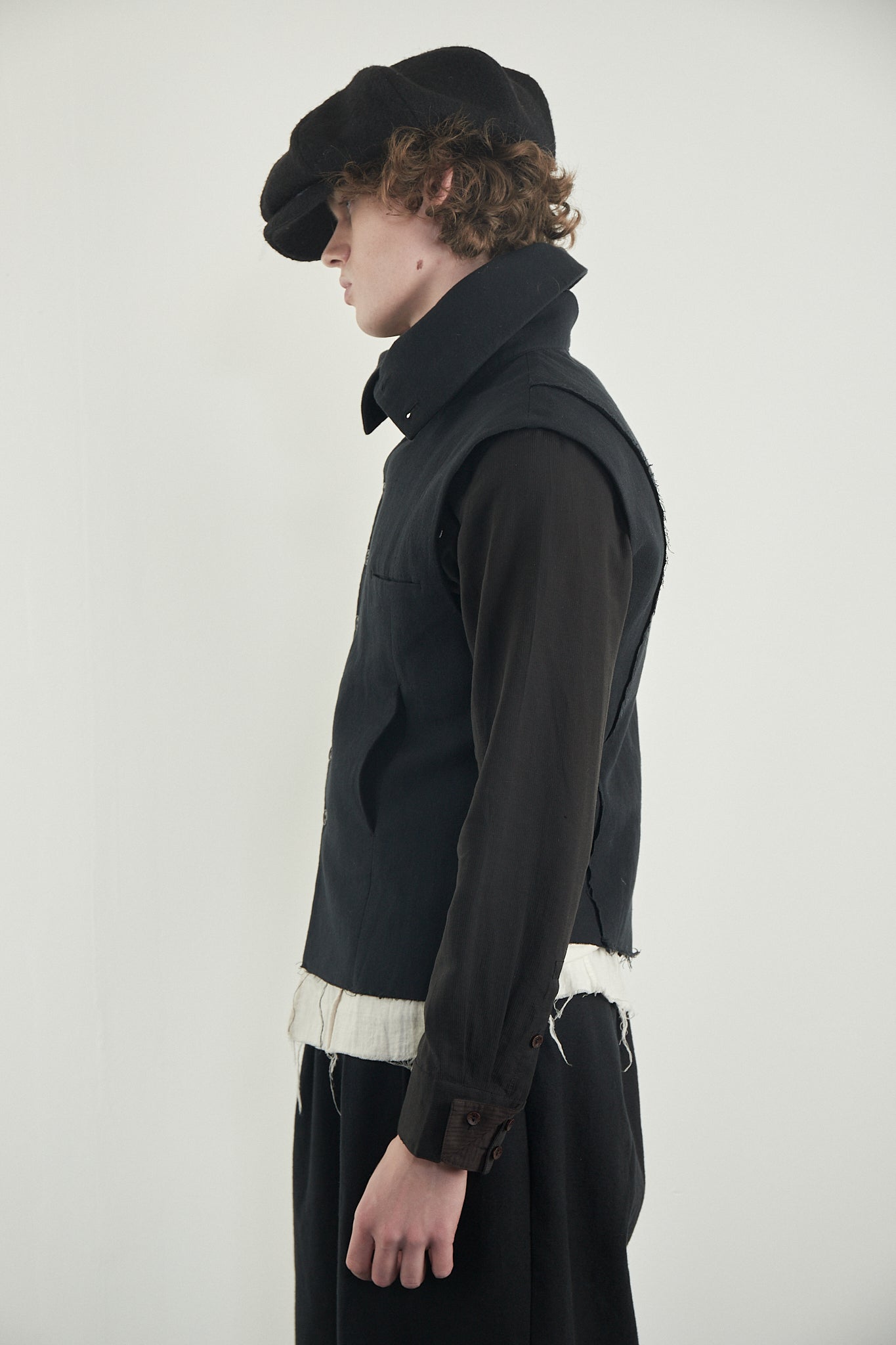 Inside Out High-Neck Vest