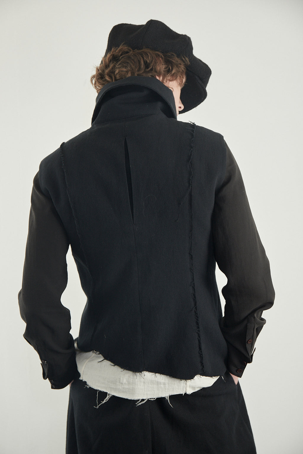 Inside Out High-Neck Vest