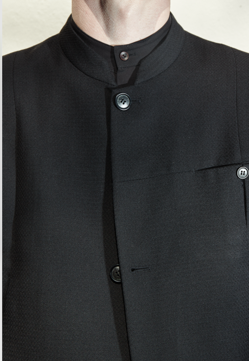 Flat-Edge Tailored Jacket