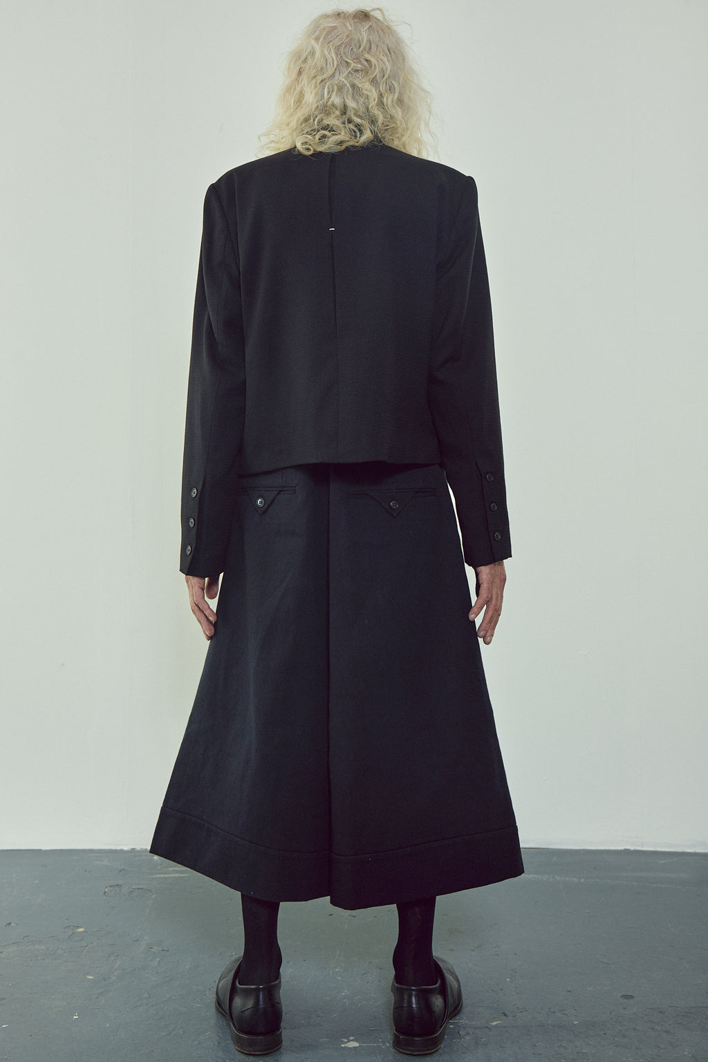Flat-Edge Tailored Jacket