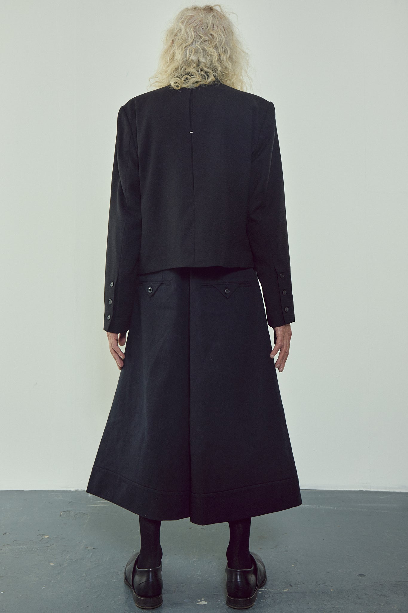 Flat-Edge Tailored Jacket