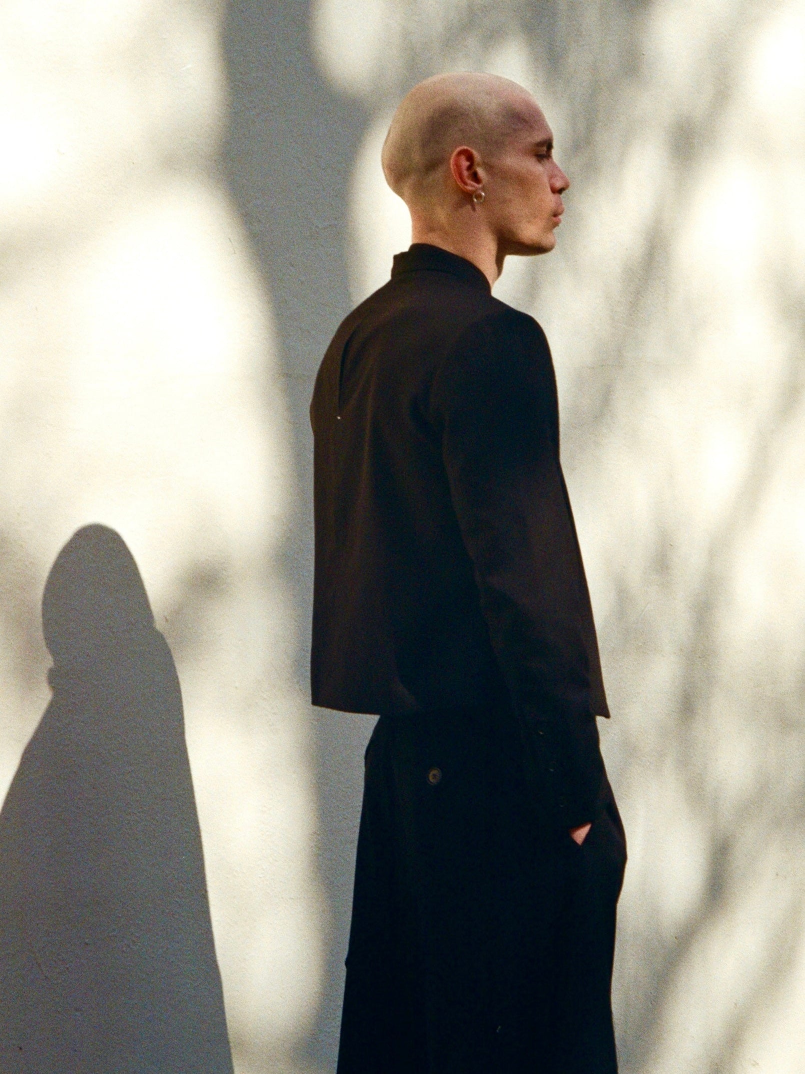 Flat-Edge Tailored Jacket