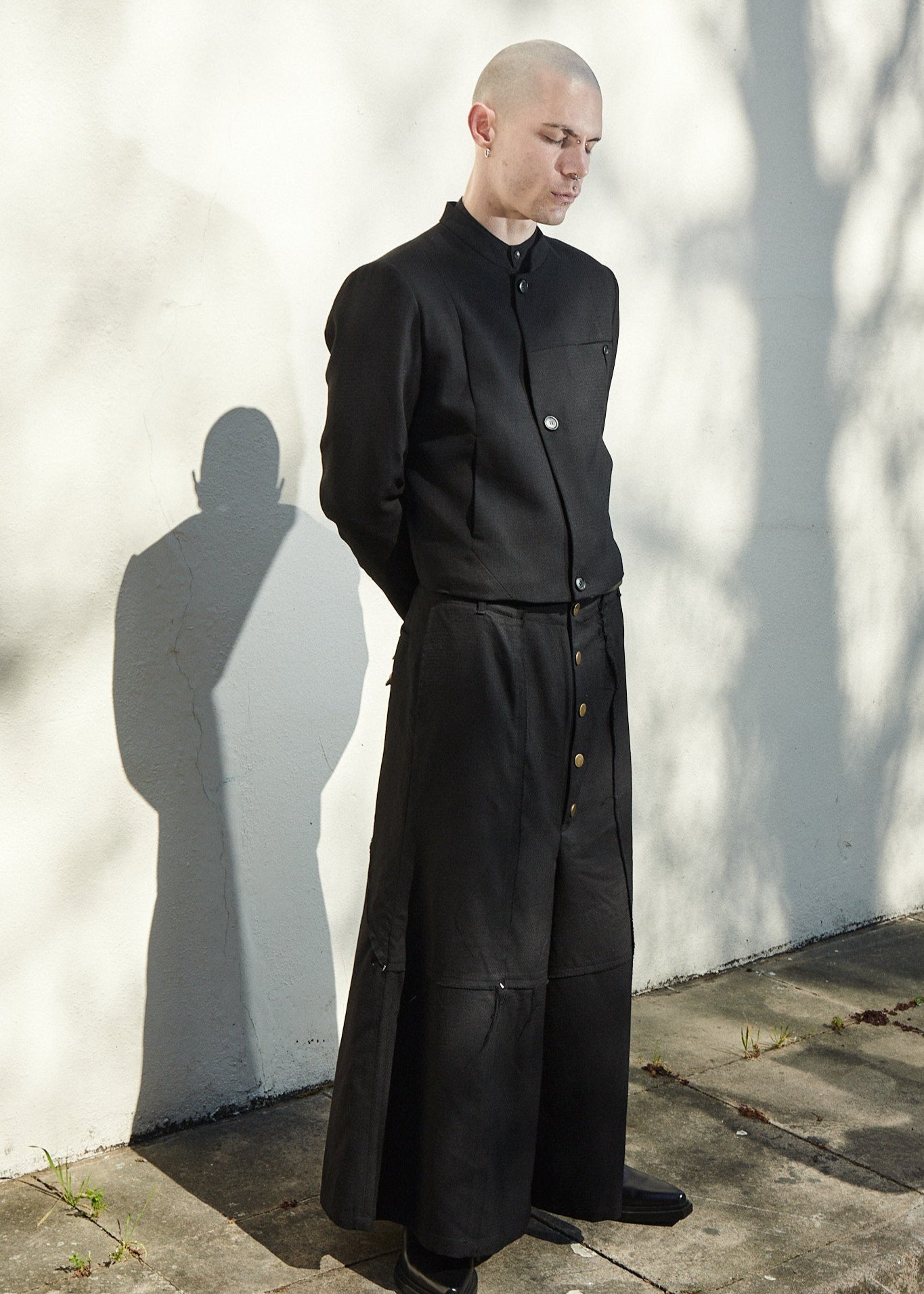 Flat-Edge Tailored Jacket