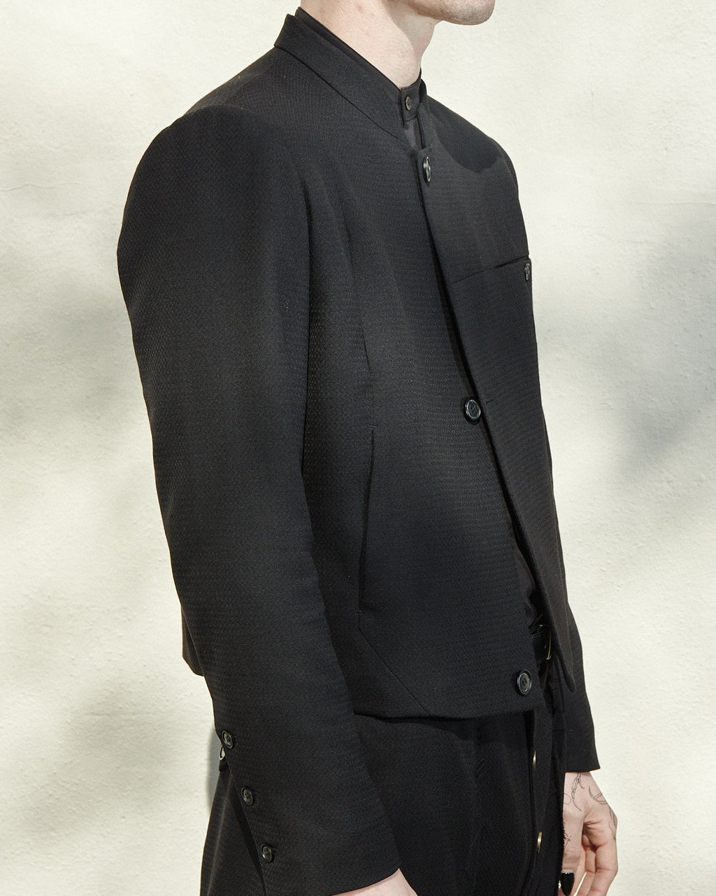 Flat-Edge Tailored Jacket